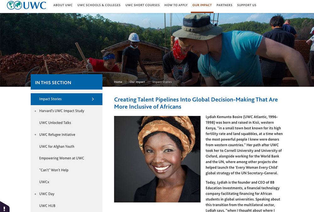 Creating Talent Pipelines Into Global Decision-Making That Are More Inclusive of Africans