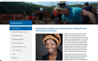 Creating Talent Pipelines Into Global Decision-Making That Are More Inclusive of Africans