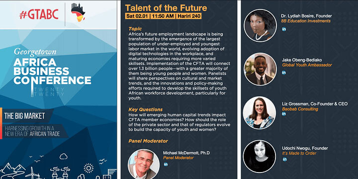 Talent of the Future panel