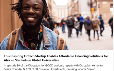 This Inspiring Fintech Startup Enables Affordable Financing Solutions for African Students in Global Universities