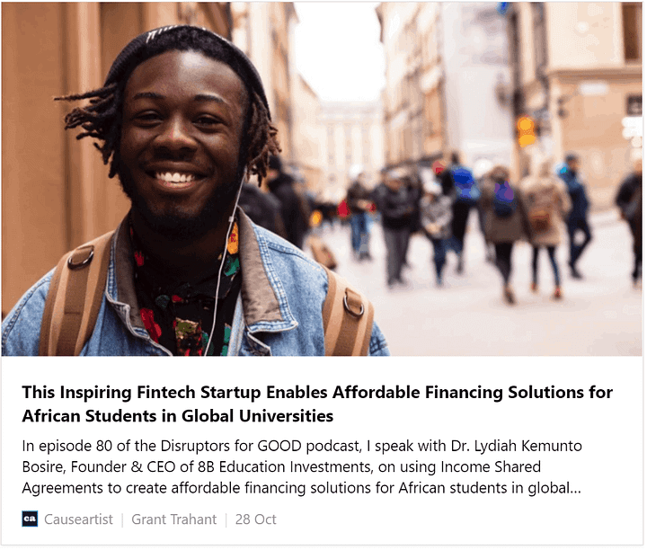 This Inspiring Fintech Startup Enables Affordable Financing Solutions for African Students in Global Universities