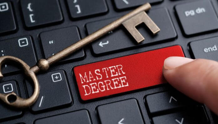 masters degree in the US